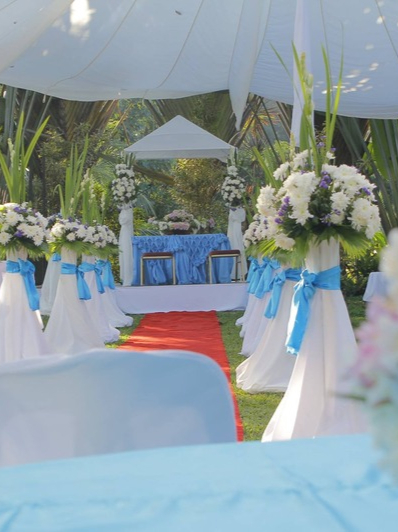Garden wedding Setup at Grand zion
