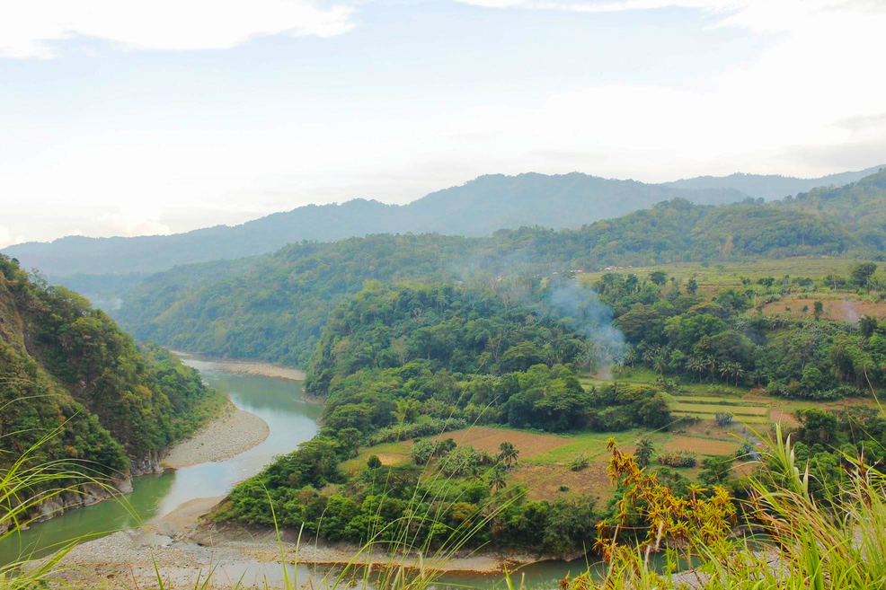 Chico river, scene from Tabuk to Buscalan route | Featured Image of the How to get to Buscalan blog page