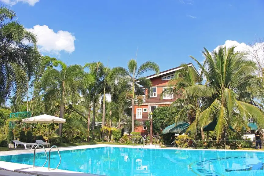Pool view at Grand Zion